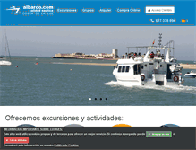 Tablet Screenshot of albarco.com